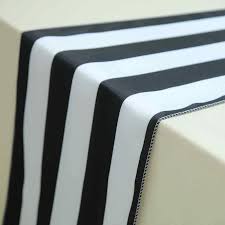Black And White Striped Tablecloth Party City Pin On Wedding Black And White Theme