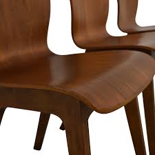 Anthropologie handcarved cartesian coffee table, $798. 64 Off West Elm West Elm Crest Bentwood Dining Chairs Chairs