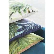 Housse De Coussin En Coton 40 X 40 Cm Palmiers Tendance Deco Coussin Relooker Un Canape