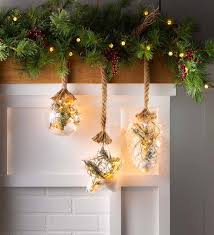 Indoor Outdoor Oversized Lighted Glass Ornament With Greenery Ball Plowhearth Christmas Window Decorations Glass Christmas Ornaments Simple Christmas Decor