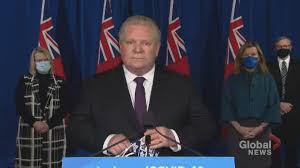 News broke late wednesday evening following meetings of the ontario cabinet and several the move is reportedly to take effect at 12:01 a.m. Coronavirus Ontario Premier Health Minister Says Emergency Brake Doesn T Move Regions To Stay At Home Order Watch News Videos Online