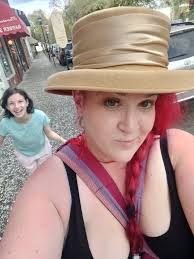 Come see us tomorrow, July 28, 10 to 3 pm. at the Monument Square Makers  Market! These handcrafted cowboy hats made from discarded drink cartons are  fun to wear and fun for