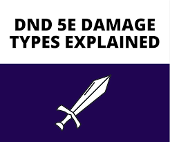 Dm help dnd 5th stairs and fall damage. Dnd 5e Damage Types Explained The Gm Says