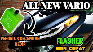 1.877 mm x 669 mm x 1.030 mm. Pasang Flasher Sein Kedip Cepat Di All New Vario Youtube