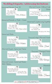 Wedding Invitation Etiquette How To Address Wedding Invitations Addressing Wedding Invitations Wedding Invitation Etiquette Wedding Etiquette