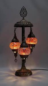 3 Globe Mosaic Table Lamp Handmade Table Lamp Turkish Table Etsy In 2020 Lamp Decor Rustic Lamps Lamp