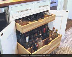 The 15 Most Popular Kitchen Storage Ideas On Houzz Diy Home Bar Liquor Storage Kitchen Storage