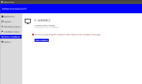 Software Center Compliance 1806
