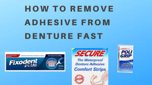 Check spelling or type a new query. How Do You Remove Secure Denture Adhesive From Dentures