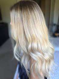 Short hair with rooty blonde balayage. Rooty Blonde Colorbykendyl Bangstyle House Of Hair Inspiration