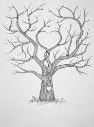 Finger Tree Buscar Con Google Gastenboek Bruiloft Diy Boomtekening Stamboom Tatoeages