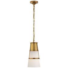 Our goal is to provide you with the best quality and service. Visual Comfort Tob5752 Robinson 8 Medium Pendant By Thomas O Brien Hand Rubbed Antique Brass White Glass Indoor Lighting Pendants On Build Com Inc Accuweather Shop