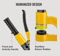 Hydraulic Hole Punching Machine, 6 Ton Manual Hole Digger Punch, Portable  Metal Hole Digger Hydraulic Punch Kit with 5 Punch Dies 0.63 to 0.98 Inch  ...