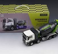 1/38 Zoomlion SHACMAN MS3000S 8X4 ELECTRIC Concrete Mixer ...
