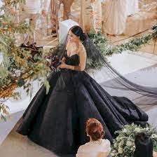Take A Look At Our List Of The Best Black Wedding Dresses Out There We Hope That You Will Find Th In 2020 Black Wedding Gowns Black Wedding Dresses Ball Gowns Wedding