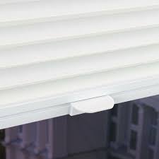 Kostenloser blitzversand echte fachhandelsqualität gratis muster. Farbe Weiss Plissee Klemmfix Faltstore Universal Faltrollo Ohne Bohren
