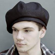 Handmade Black Linen Beret For Summer French Linen Tam For Etsy In 2021 Black Linen French Linen Scottish Fashion
