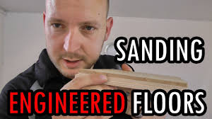 What are the best engineered hardwood floors? Refinishing Engineered Hardwood Flooring Can It Be Sanded Green Light With Caveat Youtube