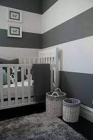 Homepage Tidylife Baby Nursery Design Striped Walls White Nursery