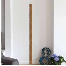 Ruler Height Measure Wall Stickers For Kids Rooms Childrens Home Decor Growth Chart Poster Mural Wall Decal Decal For Walls Decal House From