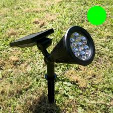 Borne solaire, bornes solaires puissantes, lampadaires solaires puissants, lampe solaire à eclairage solaire puissant, lampes solaires découvrez tous nos produits eclairage extérieur sur leroymerlin.fr. Spot Solaire Led Vert Puissant A Piquer Pour Exterieur Et Jardin