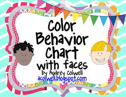 chevron color behavior chart facial expressions