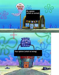Ha Ha First Time Memeing By Dingdongvg Krusty Krab Vs Chum Bucket Know Your Meme