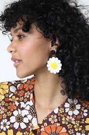 Large Daisy Earrings 2025