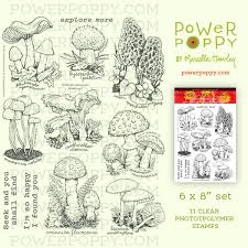 Wild Mushrooms Stamp Set