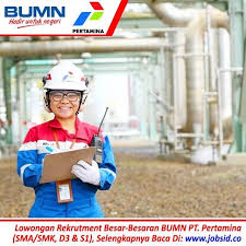 Salah satu upaya itu adalah dengan pendirian bumn. Lowongan Rekrutmen Besar Besaran Pegawai Bumn Pt Pertamina Persero Untuk Sma Smk D3 Dan S1 Tahun 2019 Syarat Lokasi Cara Melamar Job Search Job Hard Hat