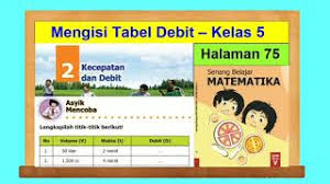 Untuk membantu menemukan jawaban yang tepat berikut kami bagikan alternatif kunci jawaban soal yang terdapat pada buku senang belajar matematika kelas 5 halaman 47, 48, 49. Asyik Mencoba Hal 75 Senang Belajar Matematika Kelas 5 Mengisi Tabel Debit Bab 2 Youtube