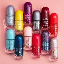 The muted orange has red. Essence Cosmetics On Instagram Meet Our New Nail Polish Shine Last Go And Be The First To Try It Out Essence Cosmetics Nail Polish Essence Makeup