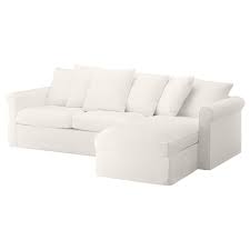 How we created this list. Harlanda Cover For Sleeper Sofa With Chaise Inseros White Ikea