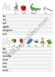 Neben dem oben in der tabelle zu findenden nato buchstabieralphabet existiert noch eine zweite internationale buchstabiertafel, die vorwiegend für nicht militärische zwecke zum einsatz kommt.dabei wird hauptsächlich auf städtenamen zur charakterisierung der einzelnen buchstaben zurückgegriffen, z.b a wie amsterdam oder b wie baltimore. Alphabet Revision Letters A L And Words That Begin With These Letters Esl Worksheet By Vickyvar
