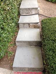 Each stair is supported on one side only. Exterior Stairways Guide To Outdoor Stair Railing Landing Construction Inspection Safety Defects
