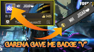 Alok is a character in garena free fire. Garena Gifted Me V Badge How To Get V Badge Youtube