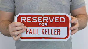 parking space signs parking space signs