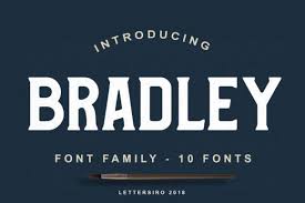 Bradley Family Font By Lettersiro Co Creative Fabrica How To Memorize Things Download Fonts Font Family