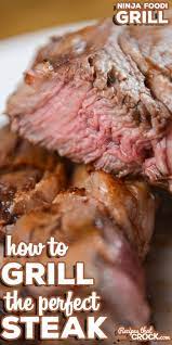 The ninja foodi grill can coax tons of flavor out of the pork shoulder, but i prefer the ninja foodi grill cooks your foods just as fast as an outdoor grill. How To Grill Steak Ninja Foodi Grill Recipes That Crock