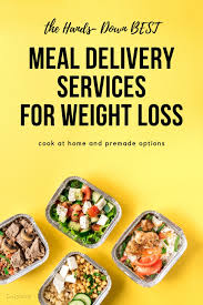 best meal delivery services for weight loss