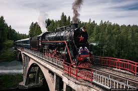 Ruskeala Express A Unique Retro Train In Karelia Russia Travel Blog