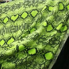 What in you is moved by the presence of this snake in your dream? Good Milk Silk Spandex Cotton Knitted Fabric 4 Way Stretch Sexy Green Snake Leopard Print Fabric Sewing Diy Pants Shirt Dress Fabric Aliexpress