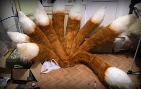Ari Tails 9 Nine Tailed Fox Fox Costume Fox Cosplay Etsy Fox Costume Fashion Design Drawings Cosplay