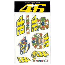Casey stoner tattoo (july 7th, 2009) motogp and bike tattoos #2: Vr46 Valentino Rossi Tattoo Set Motardinn