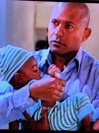 Tommy relaxing with his family