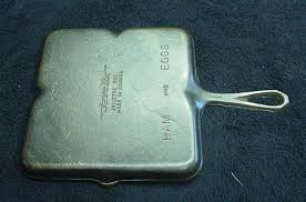 Javelin Joliette Que Cast Iron Ham Egg Breakfast Skillet Square Canada P205 Jr Ebay Cast Iron Recipes Cast Iron Cast Iron Cookware