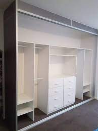 These bedroom wardrobe ideas are easy to make. 50 Comfortable And Suitable Wardrobe Design For Big Small Bedroo Sliding Door Wardrobe Designs Built In Wardrobe Ideas Sliding Doors Wardrobe Design Bedroom