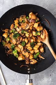 · utterly gorgeous sticky gluten free teriyaki salmon on top of a delicious sushi bowl packed with flavours, soft avocado and fresh edamame beans. Tofu Stir Fry Healthy Low Carb Dinner Recipe Vegan Gluten Free