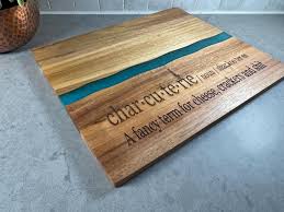 Buy Charcuterie Board, Funny Definition of Charcuterie, Char-cu-tu-rie A  Fancy Term for Cheese, Crackers and Shit, Acacia & Resin Cheese Board  Online in India
