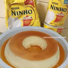 Receita De Pudim De Leite Ninho Que Não Vai Ao Forno Pudim De Leite Ninho Gelado Comidinhas Do Chef Receita Pudim De Leite Pudim De Leite Ninho Receita De Pudim De Leite